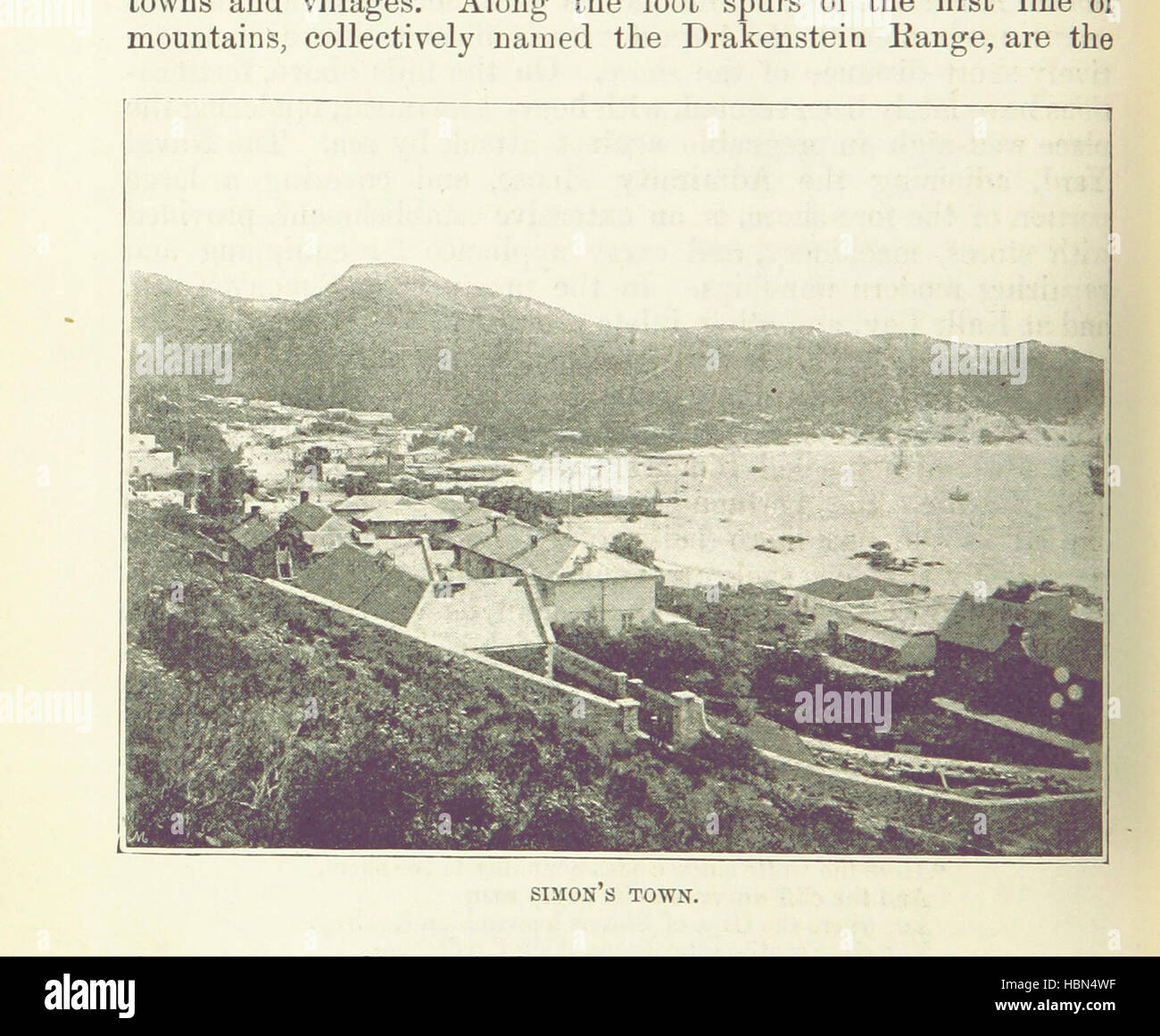 Bild von Seite 50 von "[illustriert offizielles Handbuch von Kapstadt und Südafrika. Eine Zusammenfassung der Geschichte, Bedingungen, Populationen, Produktionen und Ressourcen von mehreren Kolonien, Staaten und Territorien. Herausgegeben von John Noble. [Mit einer Karte.]] Bild von Seite 50 von "[illustriert offizielles Handbuch des Stockfoto