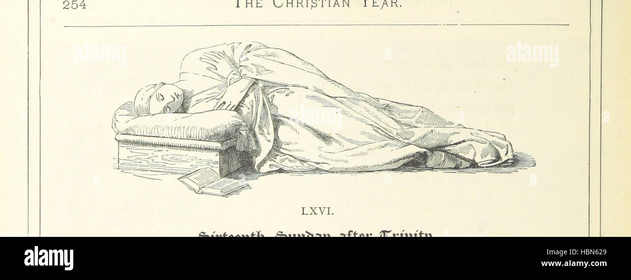 Bild entnommen Seite 268 "[The Christian Year, etc..]" Bild entnommen Seite 268 "[The Christian Year, etc.]" Stockfoto