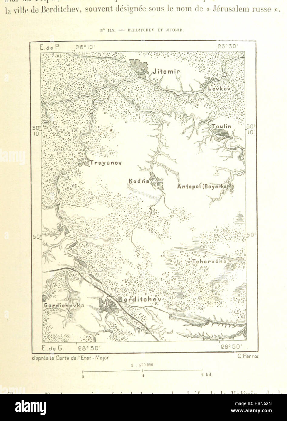 Bild entnommen Seite 547 der "Nouvelle Géographie Universelle. La Terre et Les Hommes... Cartes et... Gravuren Sur Bois Bild entnommen Seite 547 der "Nouvelle Géographie Universelle La Stockfoto