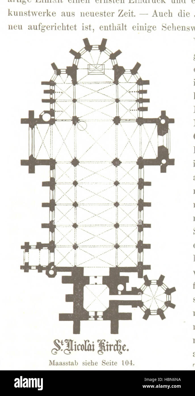 Bild entnommen Seite 119 von "Hamburg: Historisch-Topographische Und Baugeschichtliche Mittheilungen. Den Mitgliedern der XV. Versammlung Deutscher Architecten Und Ingenieure Dargebracht von DM Architectonischen Vereine "Bild entnommen Seite 119 von" Historisch-Topographische Und Baugeschichtliche in Hamburg Stockfoto