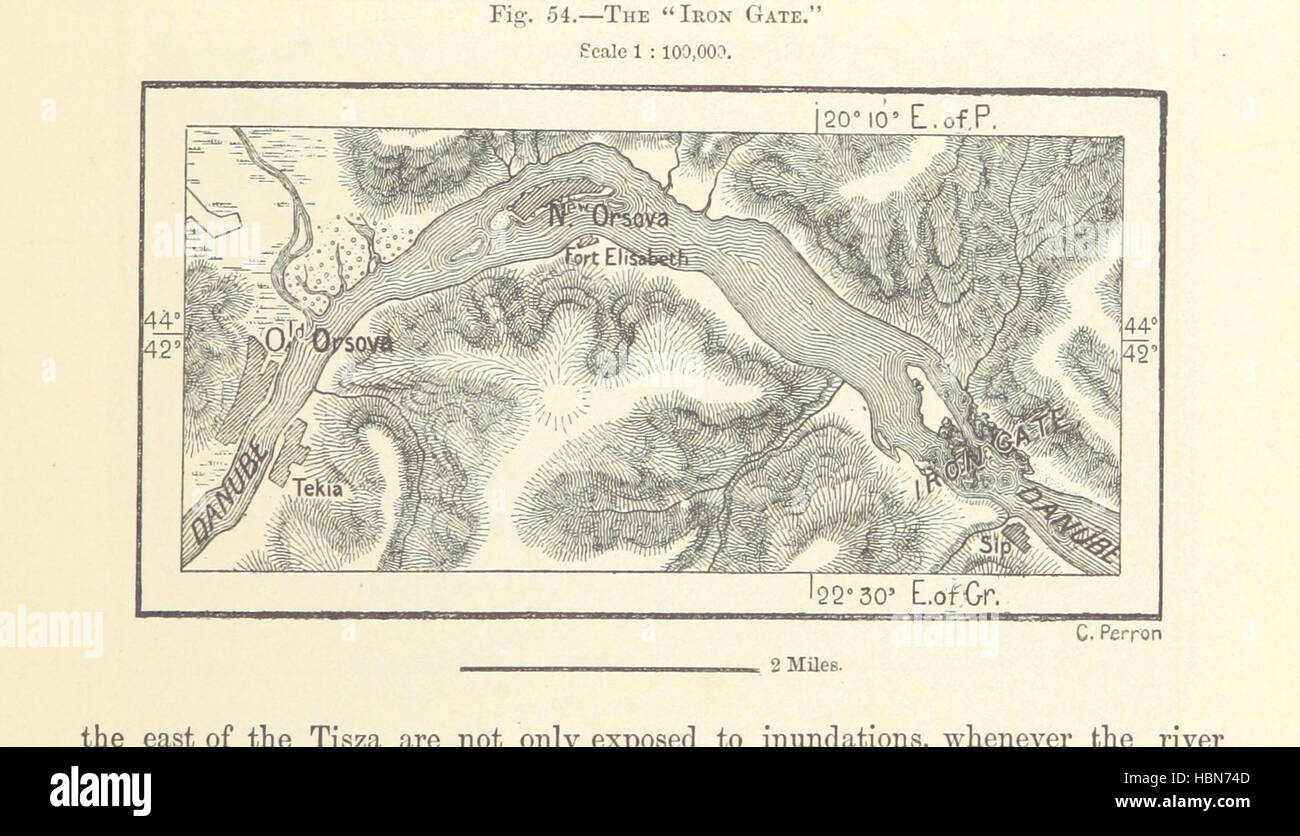 Bild entnommen Seite 129 von "die Erde und ihre Bewohner. Die Europäische Sektion der allgemeinen Geographie von E. Reclus. Bearbeitet von E. G. Ravenstein. Illustriert von..., Gravuren und Karten Bild entnommen Seite 129 von "The Earth und seine Stockfoto