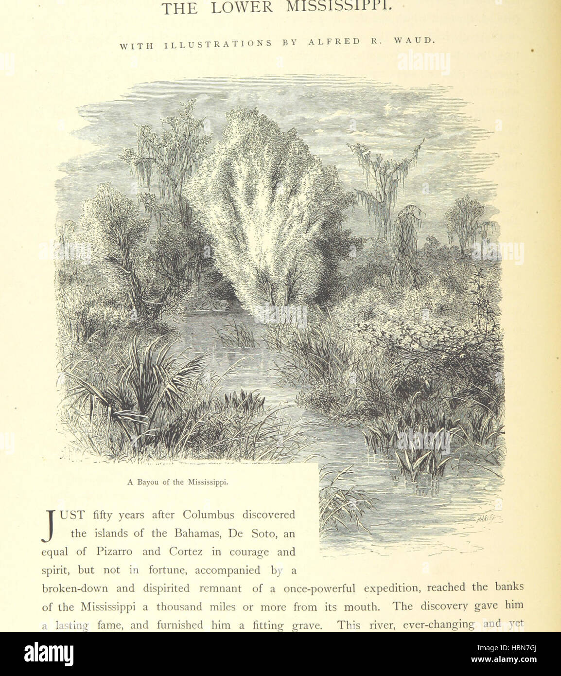 Bild entnommen Seite 298 von "Picturesque America; oder das Land, in der wir leben. Eine Abgrenzung von Feder und Bleistift der Berge, Flüsse, Seen... Städte und andere malerische Funktionen unseres Landes. Mit Illustrationen... von bedeutenden amerikanischen Künstlern. Edite Bild entnommen Seite 298 von "Picturesque America; oder die Stockfoto