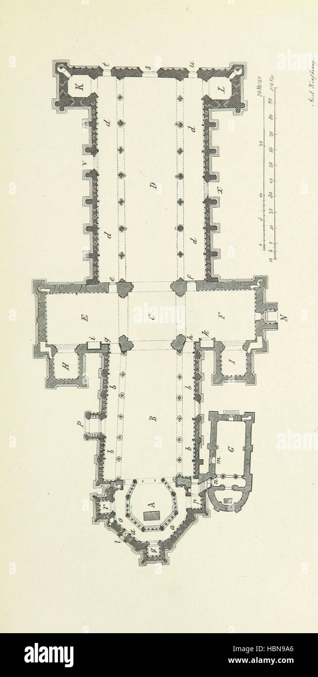 Bild von Seite 47 der "Kathedrale von Throndhjem... Mit zwanzig Holzstiche... Übersetzt von F. Barnby. [Mit Platten.] " Bild von Seite 47 von "The Cathedral Throndhjem Stockfoto