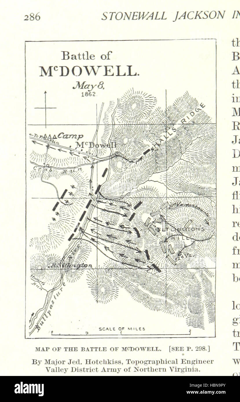 Bild entnommen Seite 310 von "Schlachten und Führer des Bürgerkriegs, wird in den meisten Fällen Beiträge der Union und der Konföderation Offiziere, basierend auf"die Jahrhundert-War-Serie." Herausgegeben von R. U. J. und C. C. B., etc. [illustriert]. " Bild entnommen Seite 310 von "Schlachten und Führer der Stockfoto