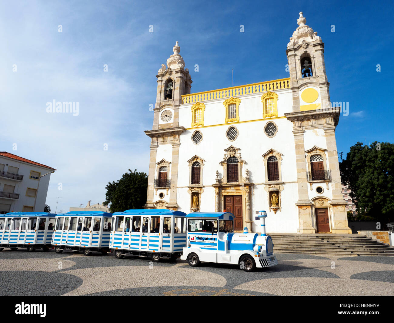 Igreja da Terceira Ordem da Nossa Senhora Monte Carmelo in Faro - Region Algarve, Portugal Stockfoto