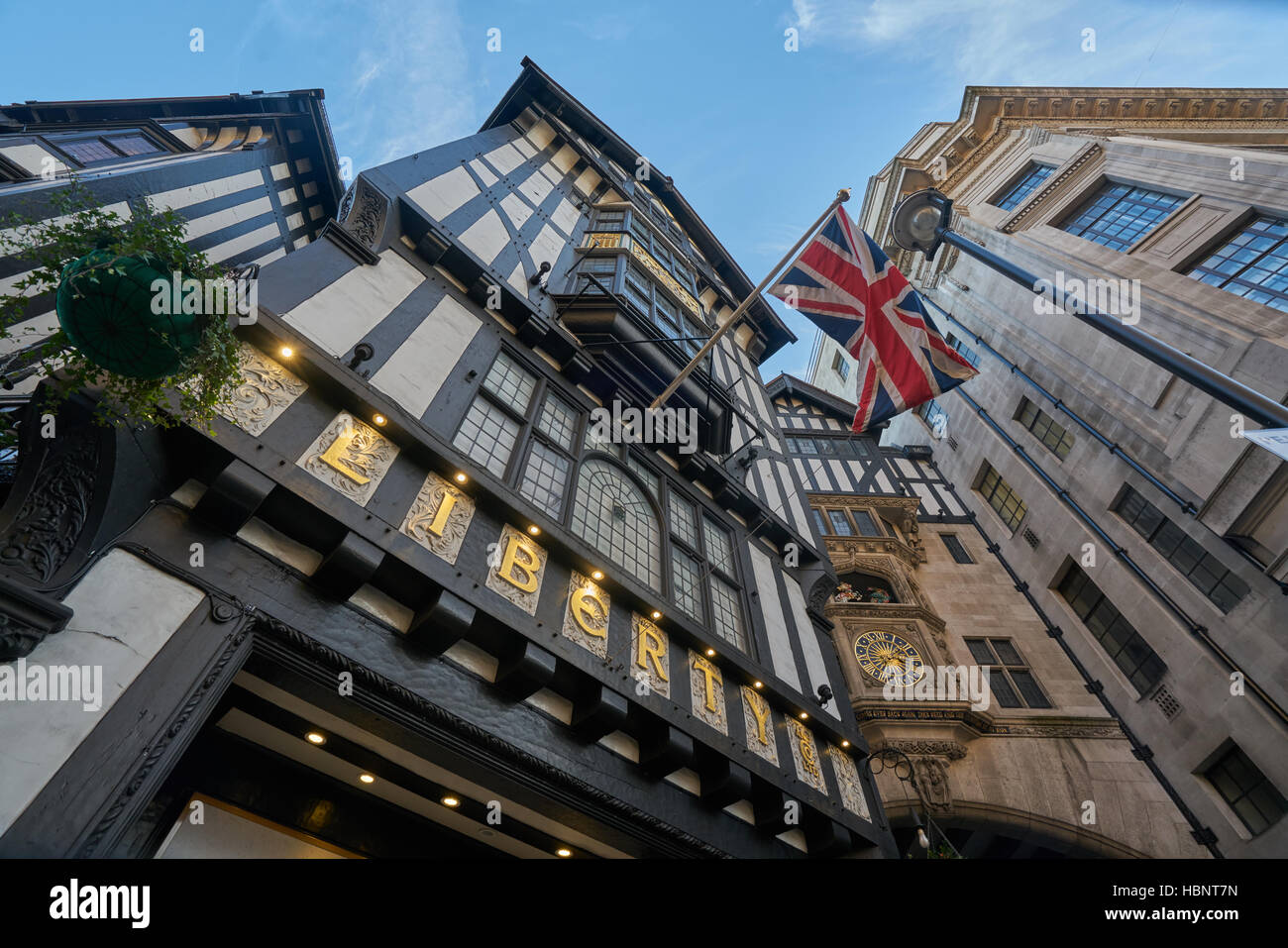 Liberty-Shop, London.  Liberty Kaufhaus. Stockfoto
