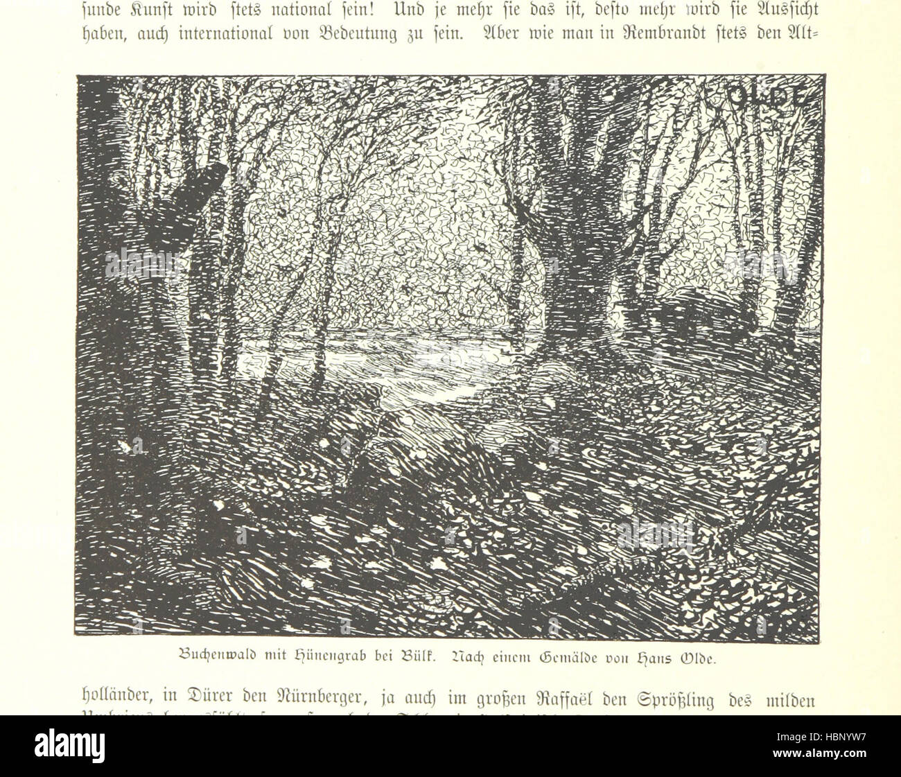 Bild von Seite 126 ' Schleswig-Holstein Meerumschlungen in Wort Und Bild... Herausgegeben von H. Haas, H. Krumm Und F. Stoltenberg, etc. "Bild von Seite 126 ' Schleswig-Holstein Meerumschlungen in Wort Stockfoto