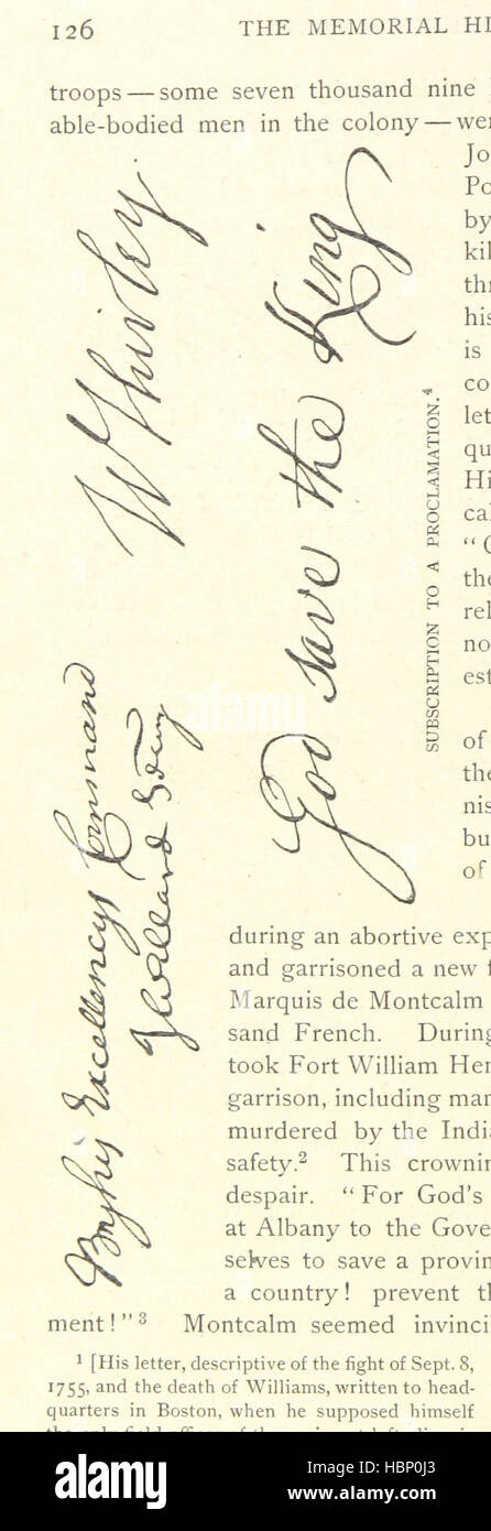 Bild entnommen Seite 216 von ' The Memorial Geschichte von Boston, einschließlich Suffolk County, Massachusetts. 1630-1880. [mit Abbildungen, etc.] " Bild entnommen Seite 216 von ' The Memorial Geschichte Stockfoto