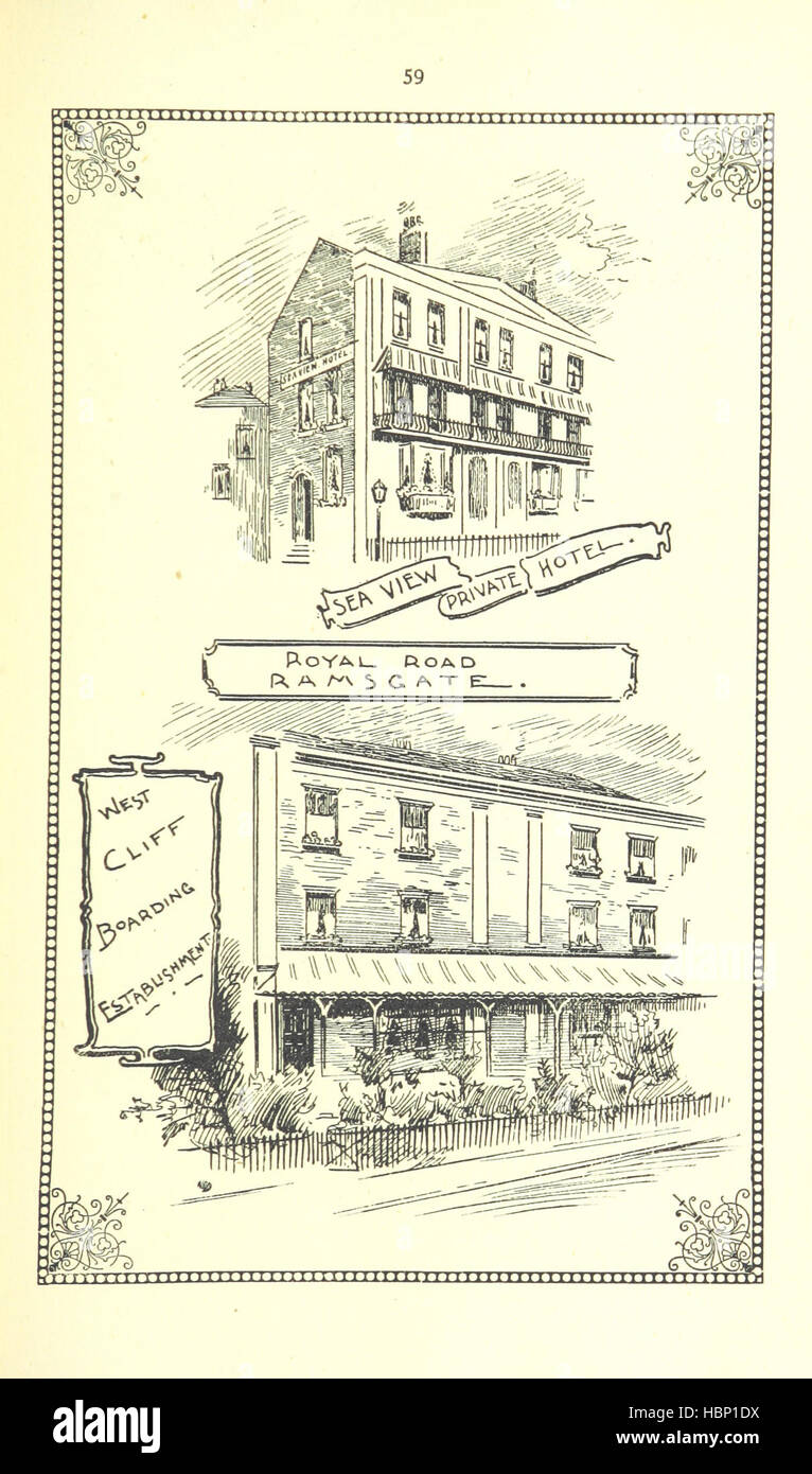 Bild entnommen Seite 67 von ' Royal Ramsgate. Zweite Ausgabe "Bild entnommen Seite 67 von"Royal Ramsgate Second Edition" Stockfoto