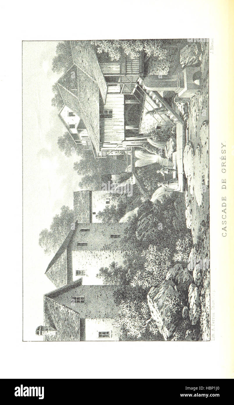 Bild entnommen Seite 210 "Histoire de Grésy-Sur-Aix, etc." Bild entnommen Seite 210 der "Histoire de Grésy-Sur-Aix Stockfoto