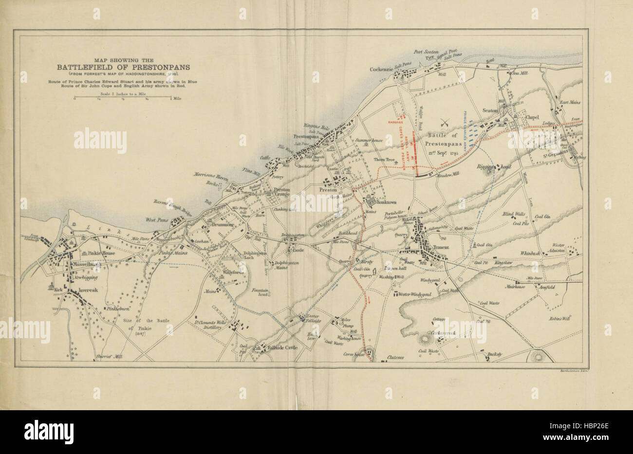 Bild von Seite 10 von "Sir John Cope und den Aufstand von 1745. [Bearbeitet von Thomas Cadell. Mit Maps.] " Bild von Seite 10 von "Sir John Cope und Stockfoto