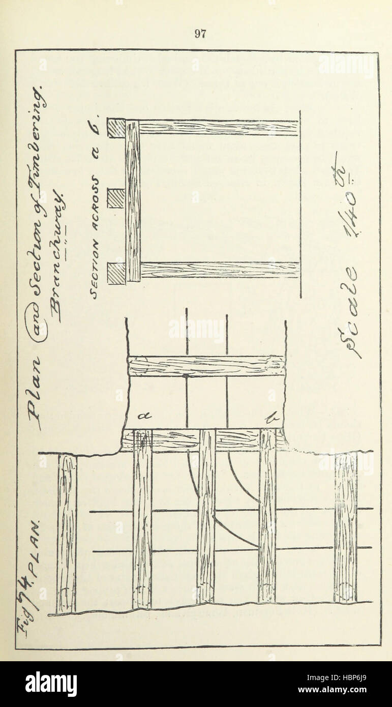 Bild entnommen Seite 109 von "The Practice und Science of Mining Engineering: ein Handbuch für die Verwendung von mir angepasst, Eigentümer, etc." Bild entnommen Seite 109 von "The Practice und Wissenschaft Stockfoto