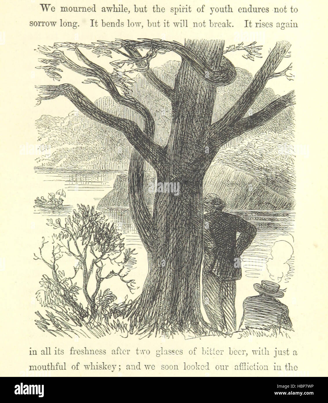 Bild von Seite 165 "[ein wenig Tour in Irland: wird ein Besuch in Dublin, Galway, Connamara, Athlone, Limerick, Killarney, Glengarriff, Korken, etc..... Durch eine Oxonian [d. h. S. R. Hole]. Mit Illustrationen von John Leech.] " Bild von Seite 165 "[ein wenig Tour in Stockfoto