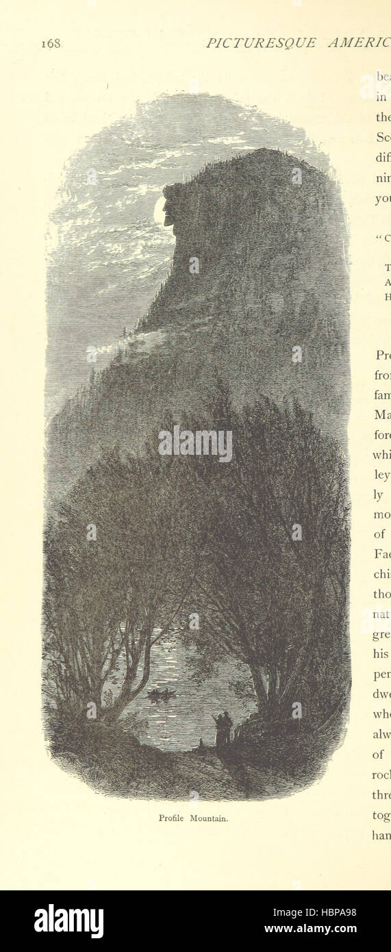 Bild entnommen Seite 200 von "Picturesque America; oder das Land, in der wir leben. Eine Abgrenzung von Feder und Bleistift der Berge, Flüsse, Seen... Städte und andere malerische Funktionen unseres Landes. Mit Illustrationen... von bedeutenden amerikanischen Künstlern. Edite Bild entnommen Seite 200 von "Picturesque America; oder die Stockfoto