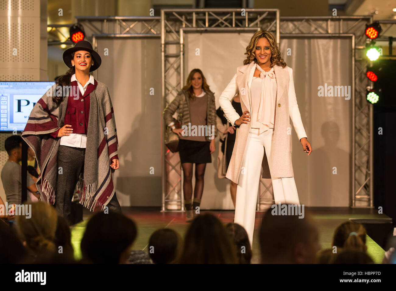 Mode und Fashion Show Herbst 2016 Stockfoto