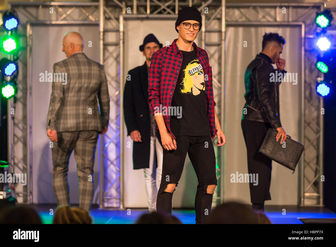 Mode und Fashion Show Herbst 2016 Stockfoto