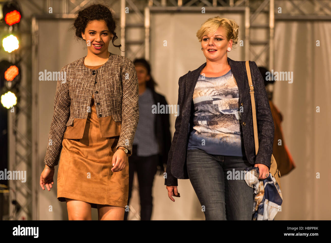 Mode und Fashion Show Herbst 2016 Stockfoto