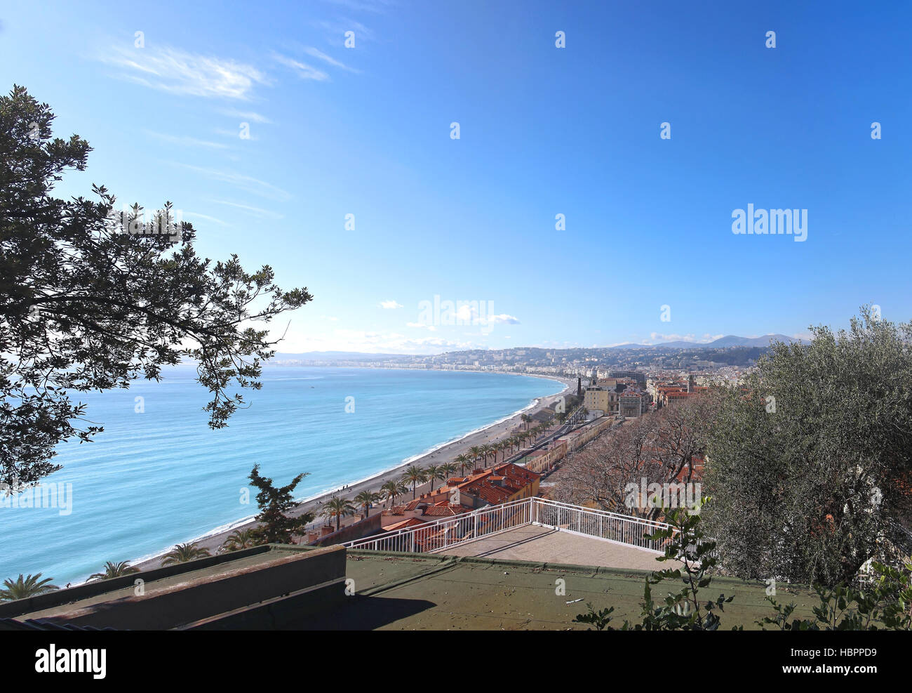 Côte d ' Azur Nizza Stockfoto