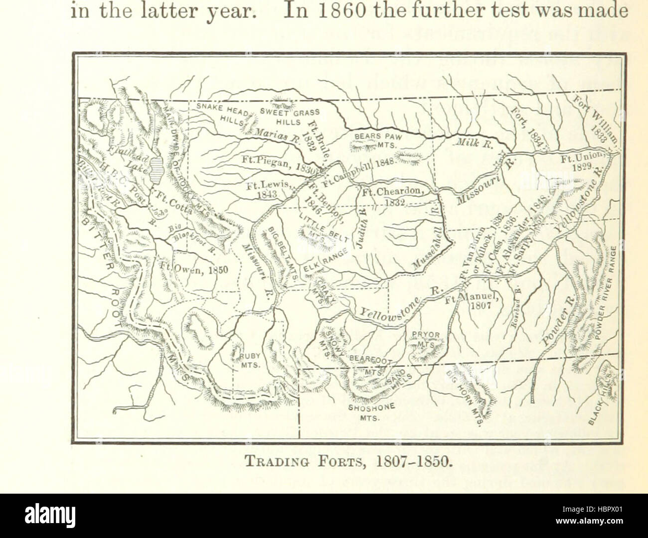 Bild entnommen Seite 644 "Geschichte der Pazifik-Staaten von Nordamerika" Bild entnommen Seite 644 der "Geschichte des Pazifiks Stockfoto