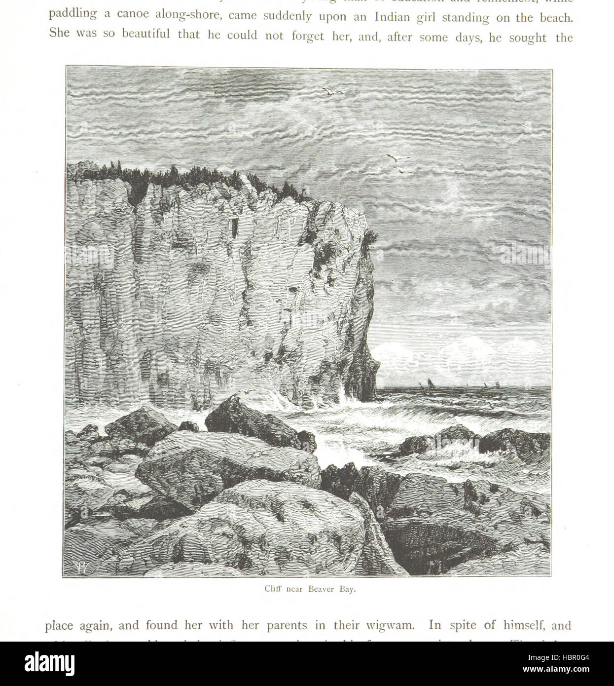 Bild von Seite 151 ' [Picturesque America; oder das Land wir leben. Eine Abgrenzung von Feder und Bleistift der Berge, Flüsse, Seen... Städte und andere malerische Funktionen unseres Landes. Mit Illustrationen... von bedeutenden amerikanischen Künstlern. Bearbeiten Bild entnommen Seite 151 von ' [Picturesque America; oder die Stockfoto