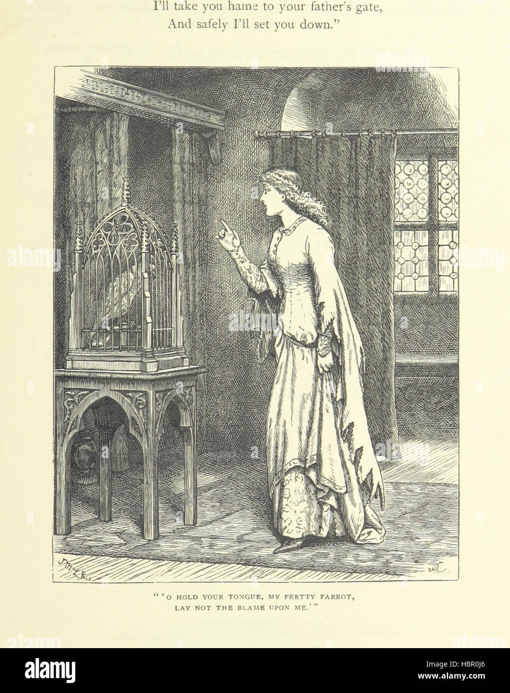 Bild von Seite 83 der "[illustriert britischen Balladen, alt und neu. Ausgewählt und herausgegeben von G. B. Smith.] " Bild von Seite 83 der "[illustriert britischen Balladen, alt Stockfoto