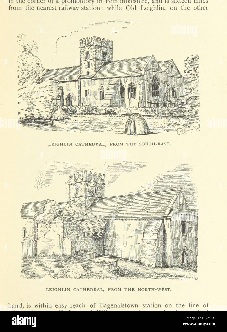 Bild von Seite 45 von "die Kathedrale Kirchen von Irland: als Noten, vor allem auf den kleineren und weniger bekannten dieser Kirchen etc." Bild von Seite 45 von "The Dom Kirchen Stockfoto