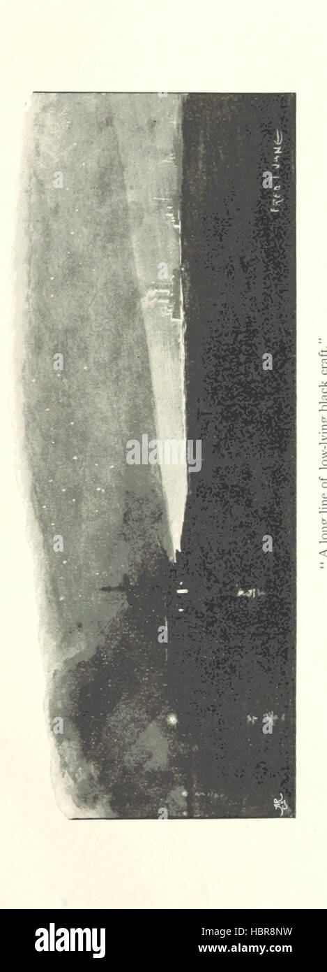 Bild von Seite 29 von "wie the Jubilee Flotte zu entkommen, Zerstörung und die Schlacht von Ouessant: oder zwei Episoden in der Karriere eines Marineoffiziers. Zweite Auflage. (Illustriert von F. T. Jane.) " Bild von Seite 29 von "wie the Jubilee Fleet Stockfoto