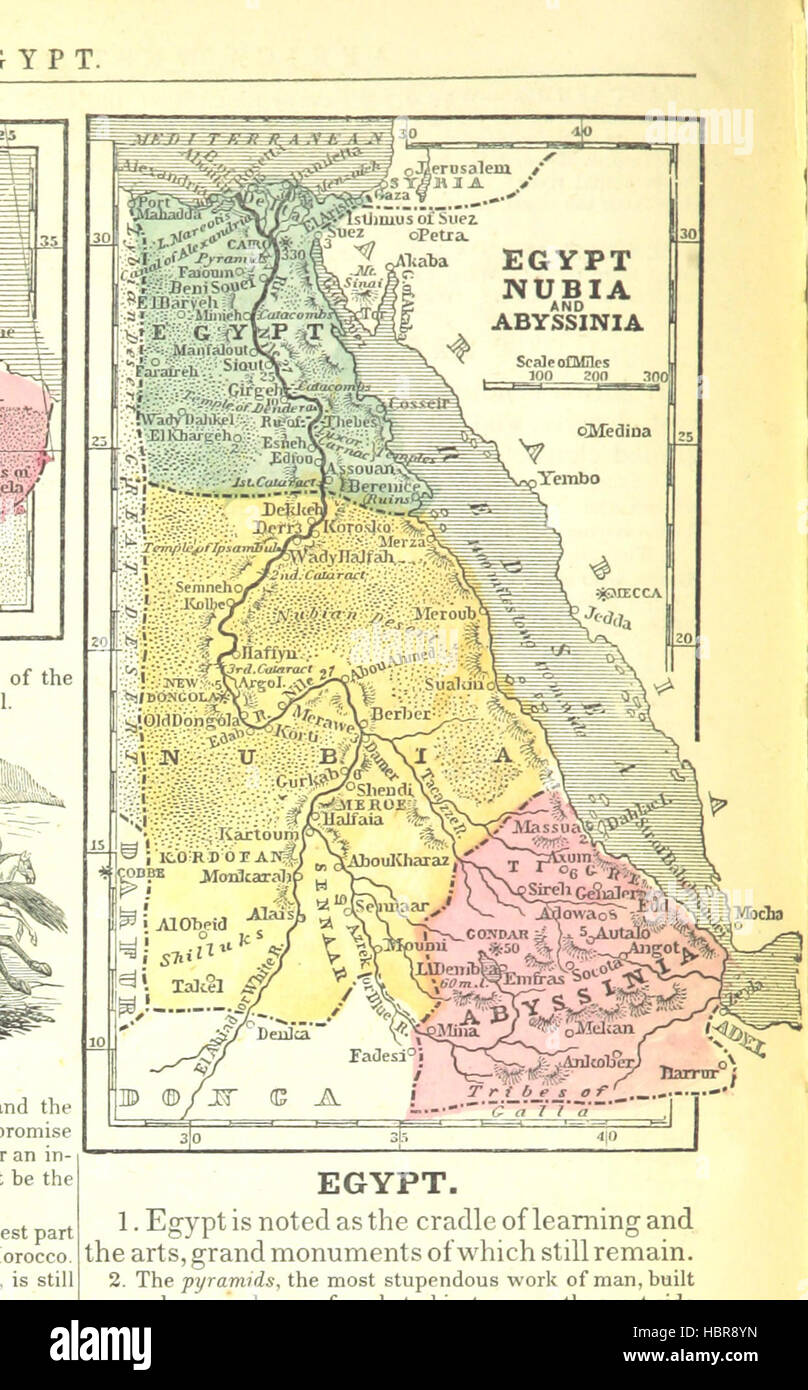 Bild von Seite 72 "[A System of Geography, für die Nutzung von Schulen. Illustriert mit mehr als fünfzig Cerographic Karten und zahlreichen Holz-Schnitt Gravuren.] " Bild von Seite 72 "[A System of Geography, Stockfoto