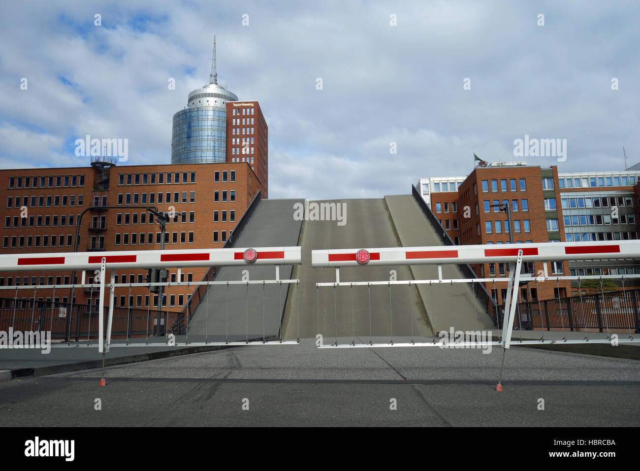 Mahatma-Gandhi-Brücke, Hamburg, Deutschland Stockfoto