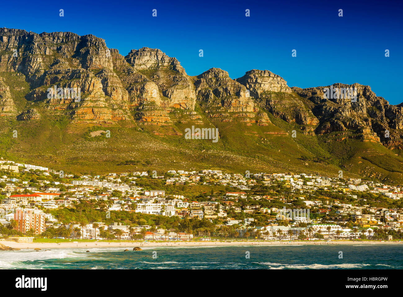 Die zwölf Apostel in Kapstadt, Südafrika Stockfoto