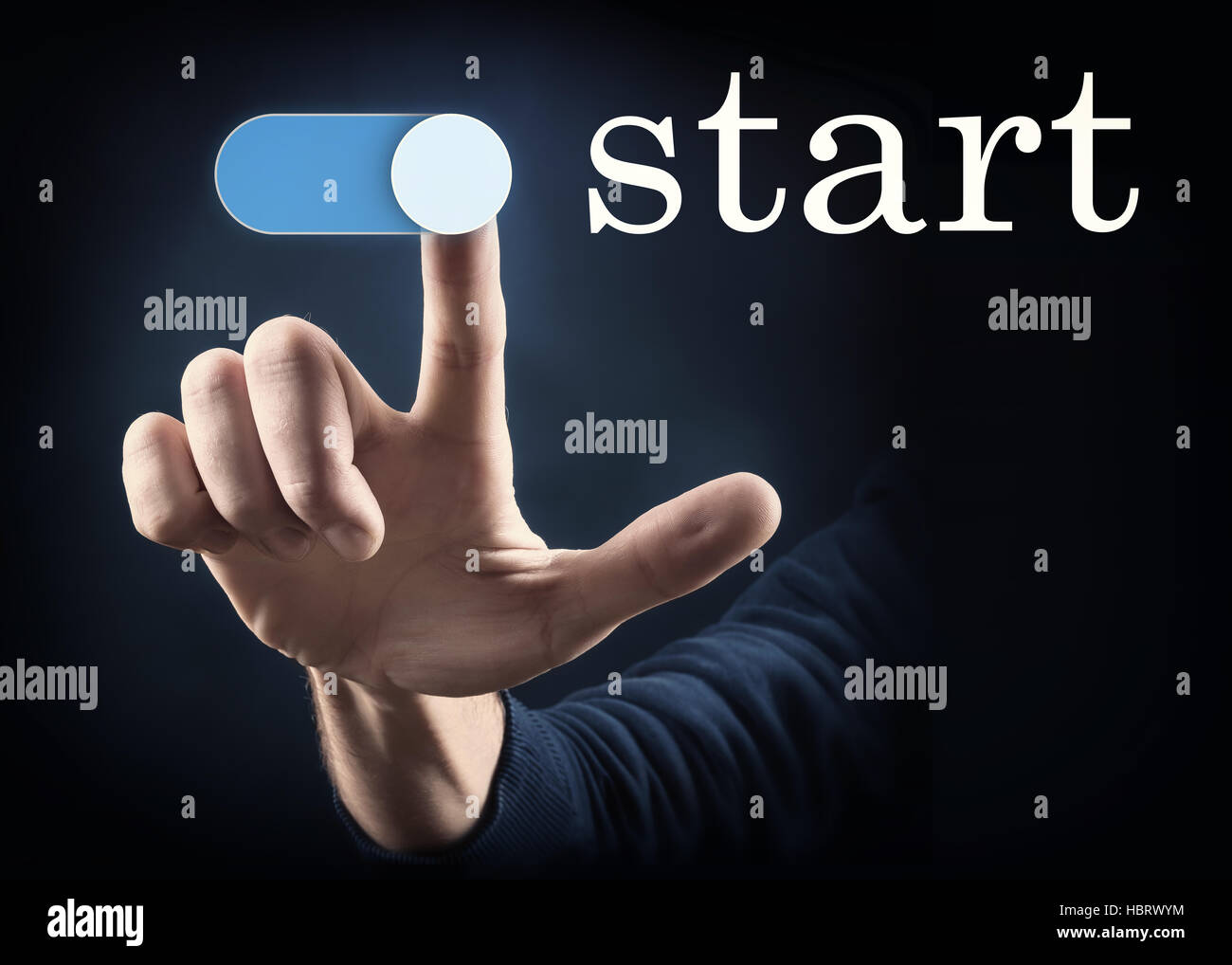 Start Stockfoto