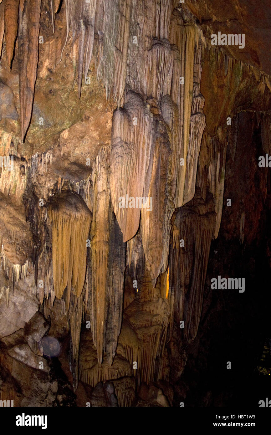 Tropfsteinhöhle, Alanya, Türkei Stockfoto