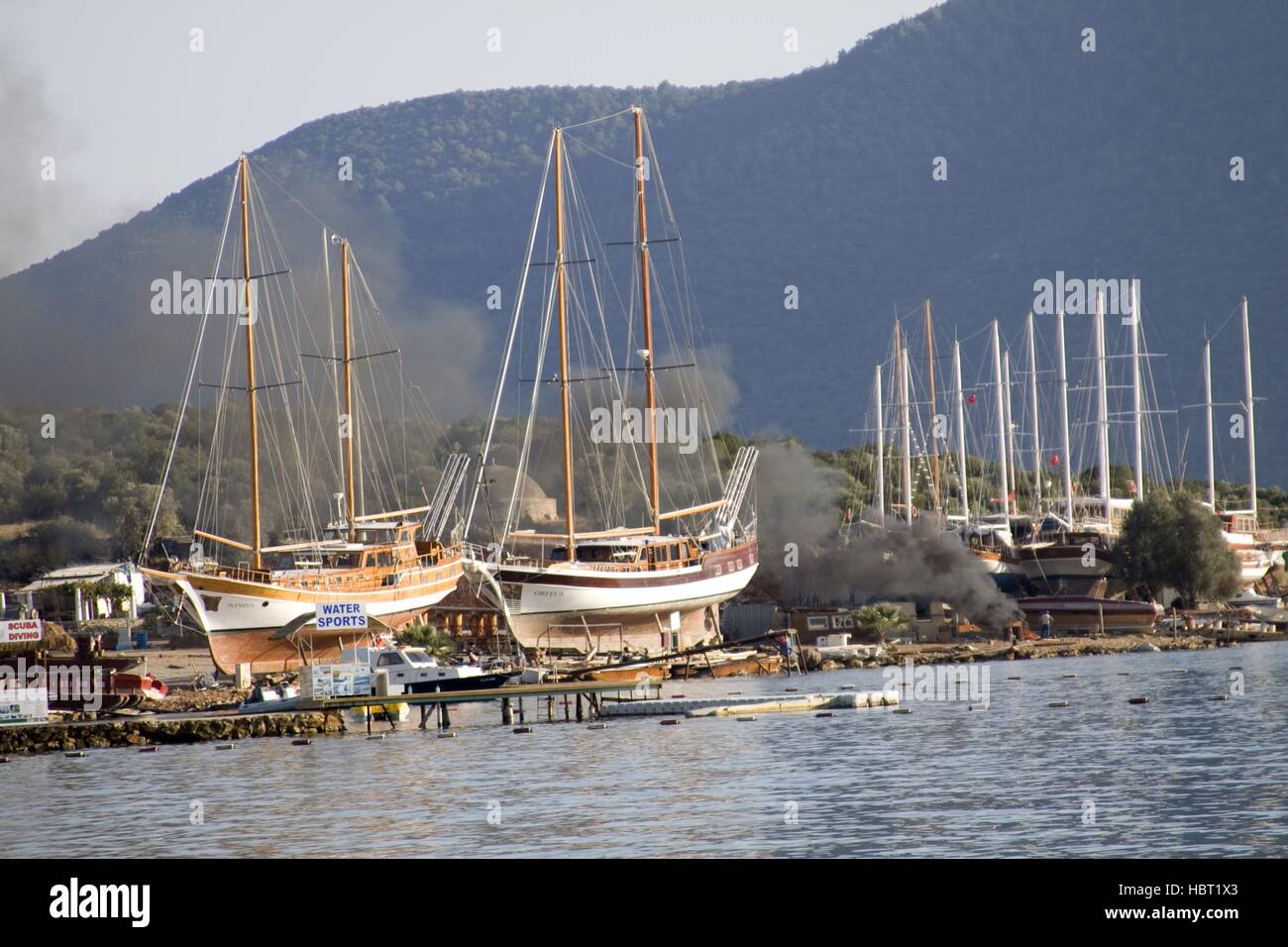 Halbinsel Bodrum, Türkei Stockfoto