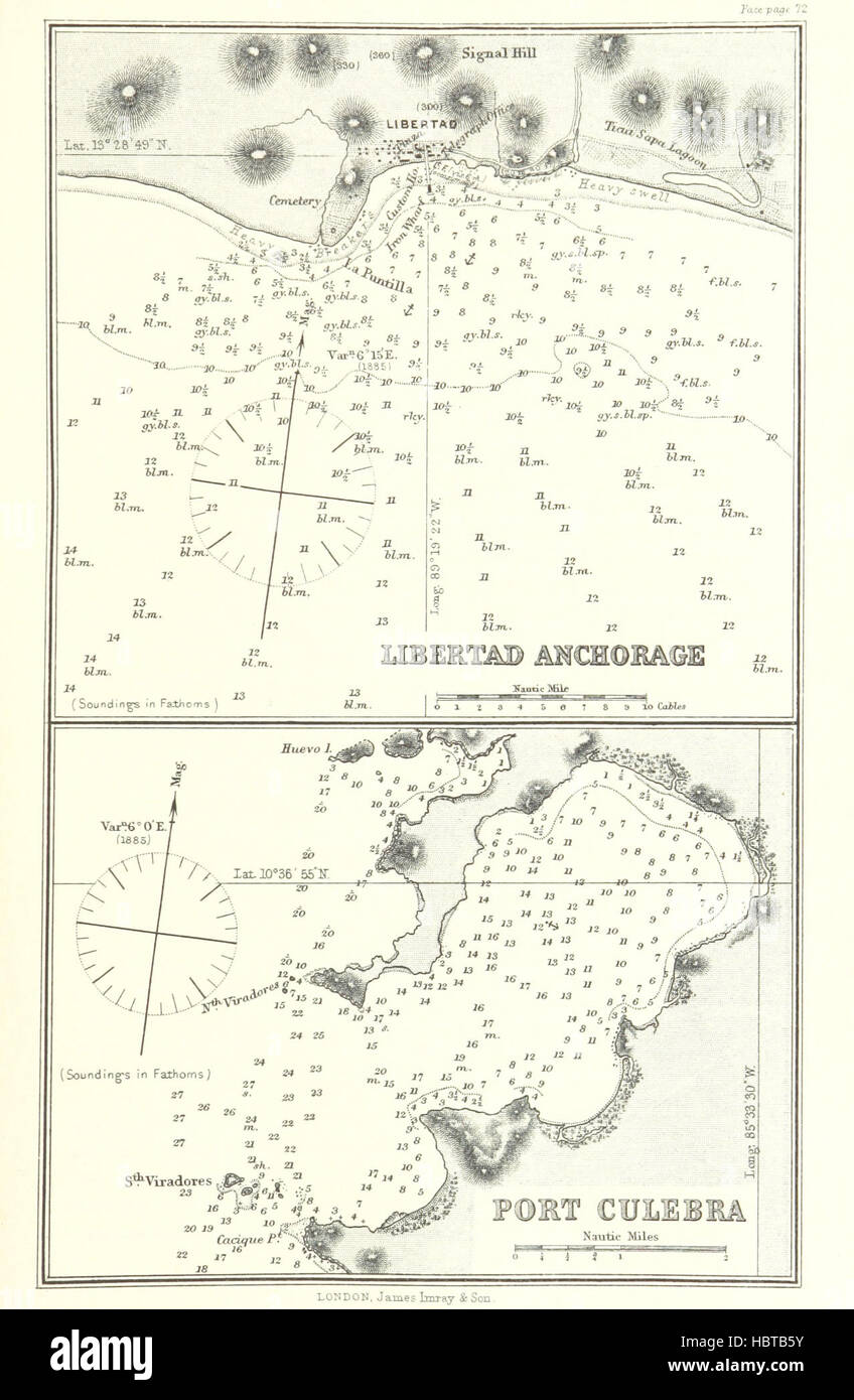 Bild von Seite 93 von "North Pacific Pilot: Teil I. Die Westküste Nordamerikas... einschließlich Port Simpson und Sitka Sound... Vierte Auflage [vergrößert und auf dem neuesten Stand von H. D. Jenkins korrigiert]. (Teil I. Ergänzung. Als zusätzliche Informationen Bild entnommen Seite 93 von "North Pacific Pilot Teil Stockfoto