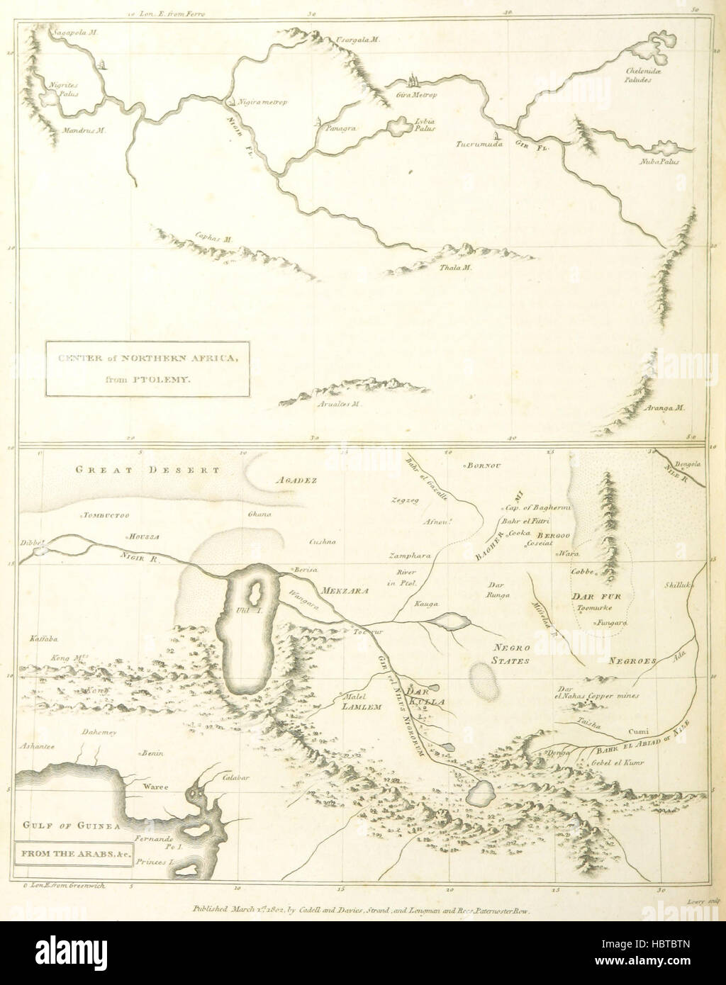 Bild entnommen Seite 826 von ' [moderne Geographie der Stockfoto