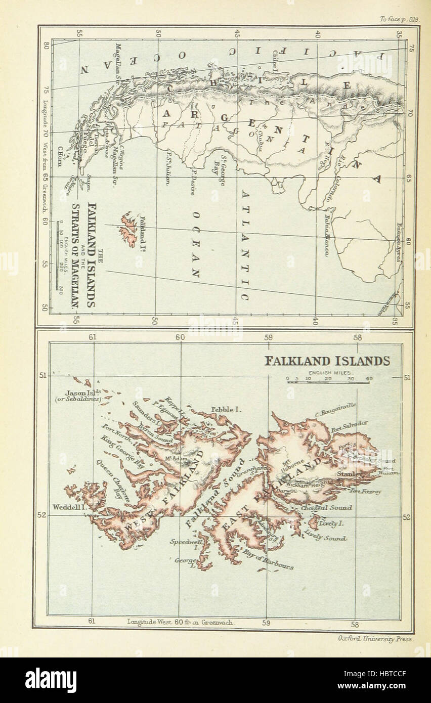 Bild entnommen Seite 354 "A historische Geographie der britischen Kolonien (of the British Empire)" Bild entnommen Seite 354 von "A historische Geographie Stockfoto