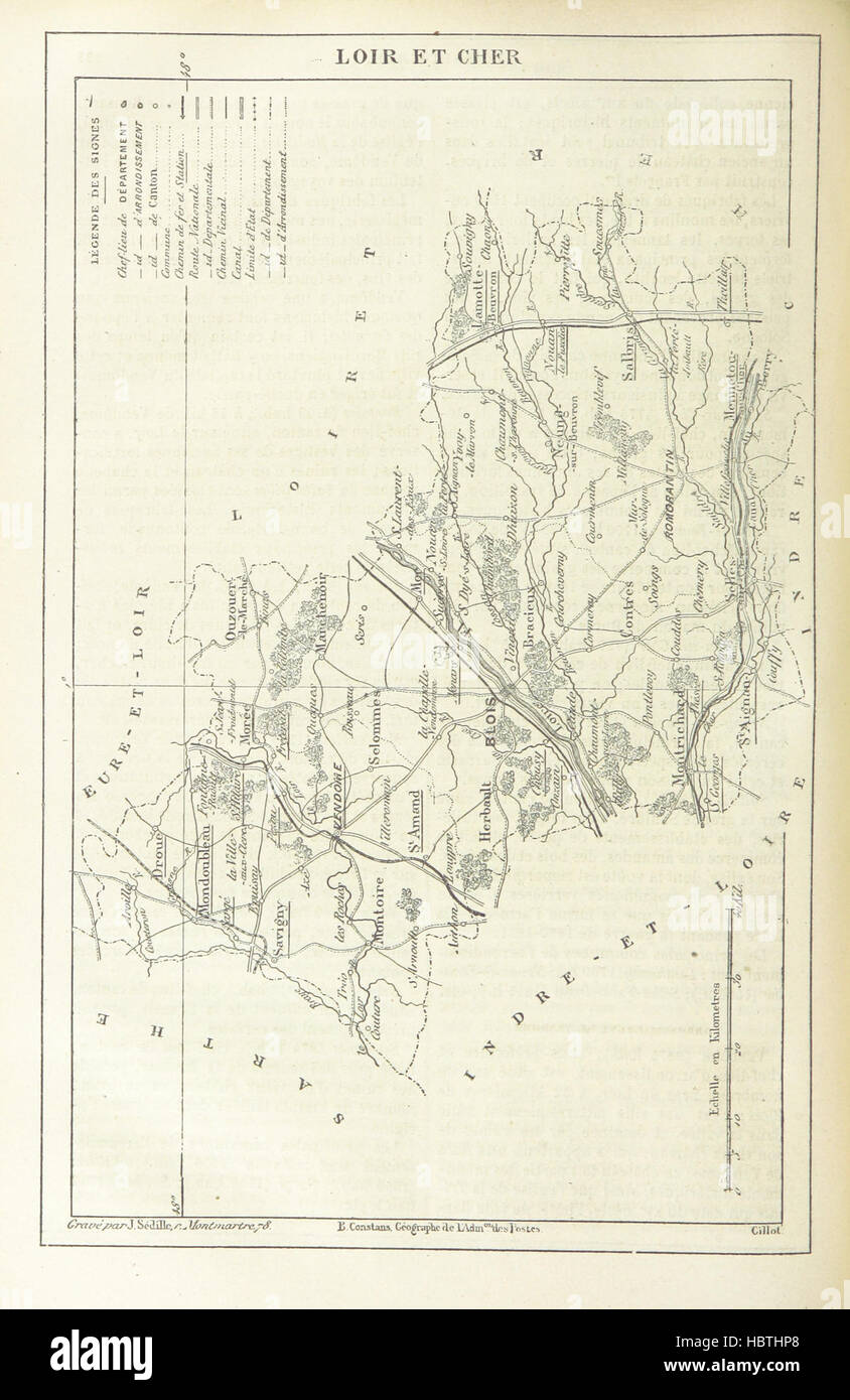 Bild entnommen Seite 384 von ' [Géographie Illustrée De La France et de ses Kolonien... Précédée d ' une Étude Sur la Géographie Générale De La France, par T. Harmonielehre. Illustrationen par Clerget et Riou, etc..] " Bild entnommen Seite 384 von ' [Géographie Illustrée De La Stockfoto