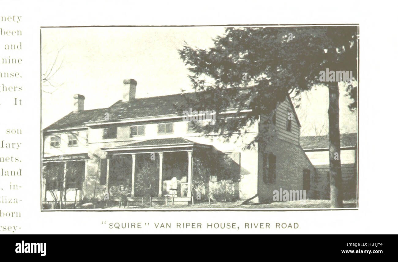 Diese Seite stellt die Geschichte von Passaic, New Jersey, vor, einschließlich seiner frühesten Siedlung, Entwicklung von Städten, sozialen und politischen Institutionen, Schulen, Kirchen, lokalen Unternehmen, Infrastruktur, bemerkenswerte Bürger, biografische Skizzen, Bevölkerung, Wirtschaft, Kultur, und Illustrationen von Sehenswürdigkeiten und Gebäuden. Stockfoto