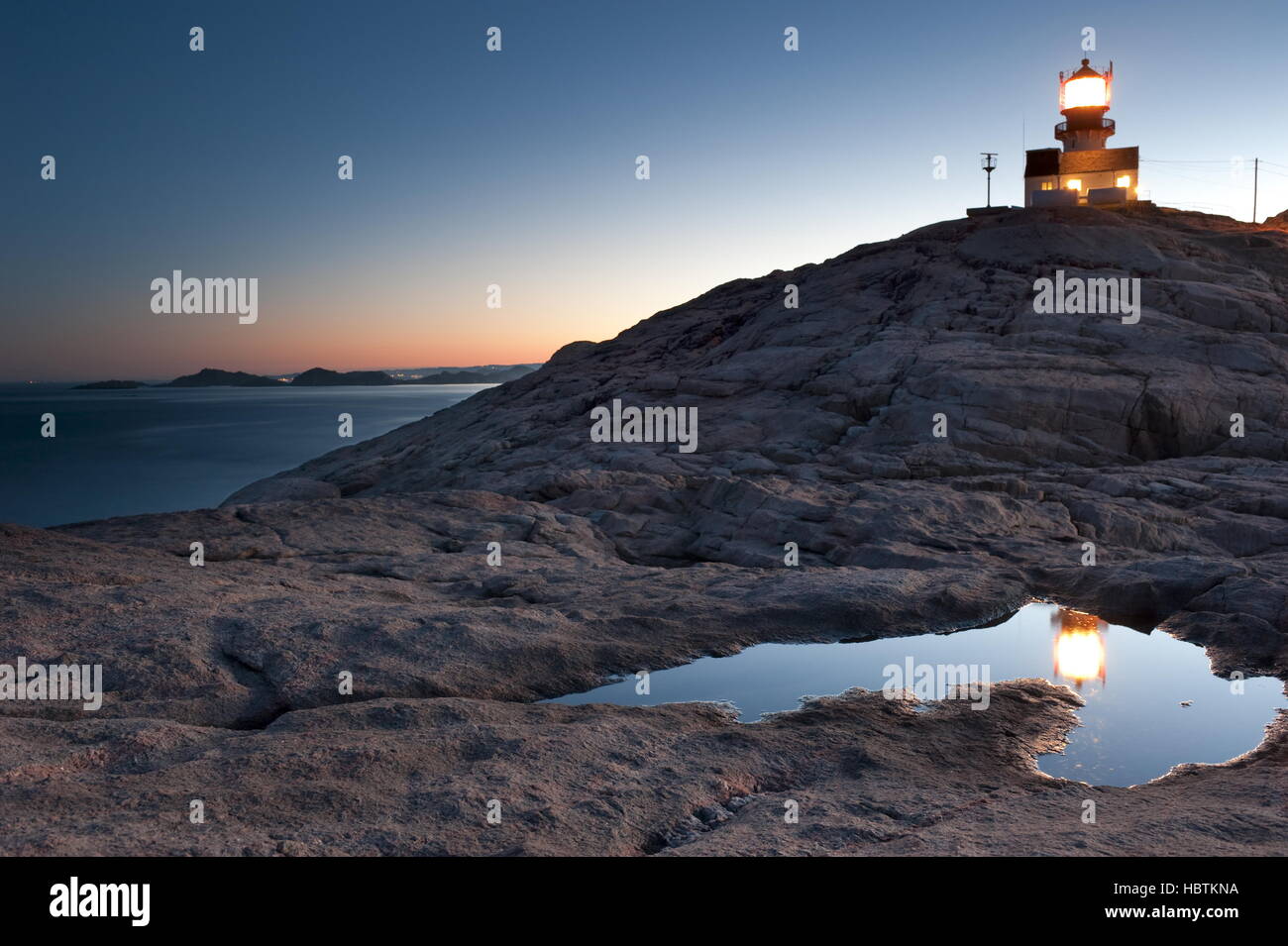 Kap Lindesnes 5 Stockfoto