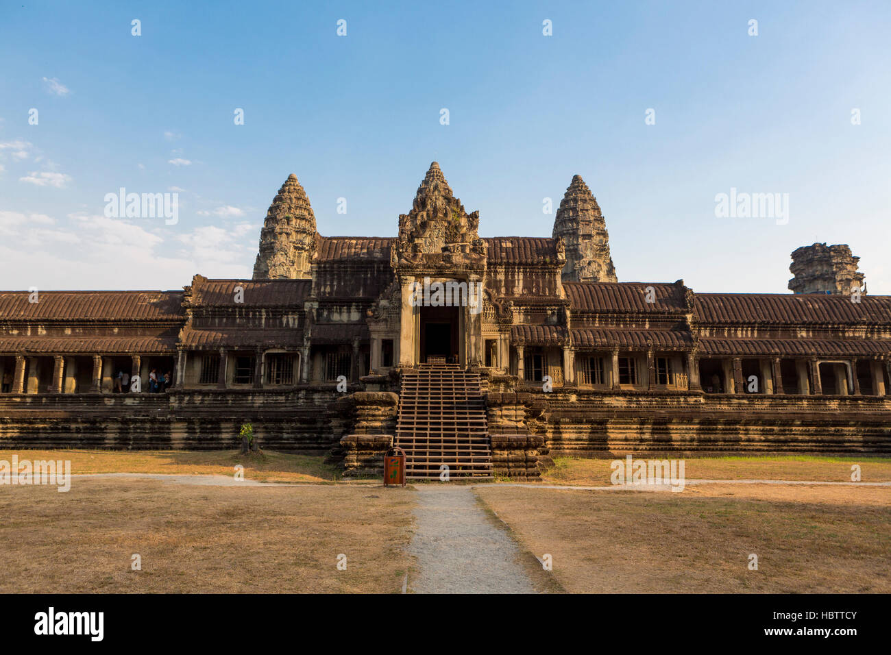 Details der Tempel Angkor Wat, Kambodscha. UNESCO Website Kambodscha Stockfoto