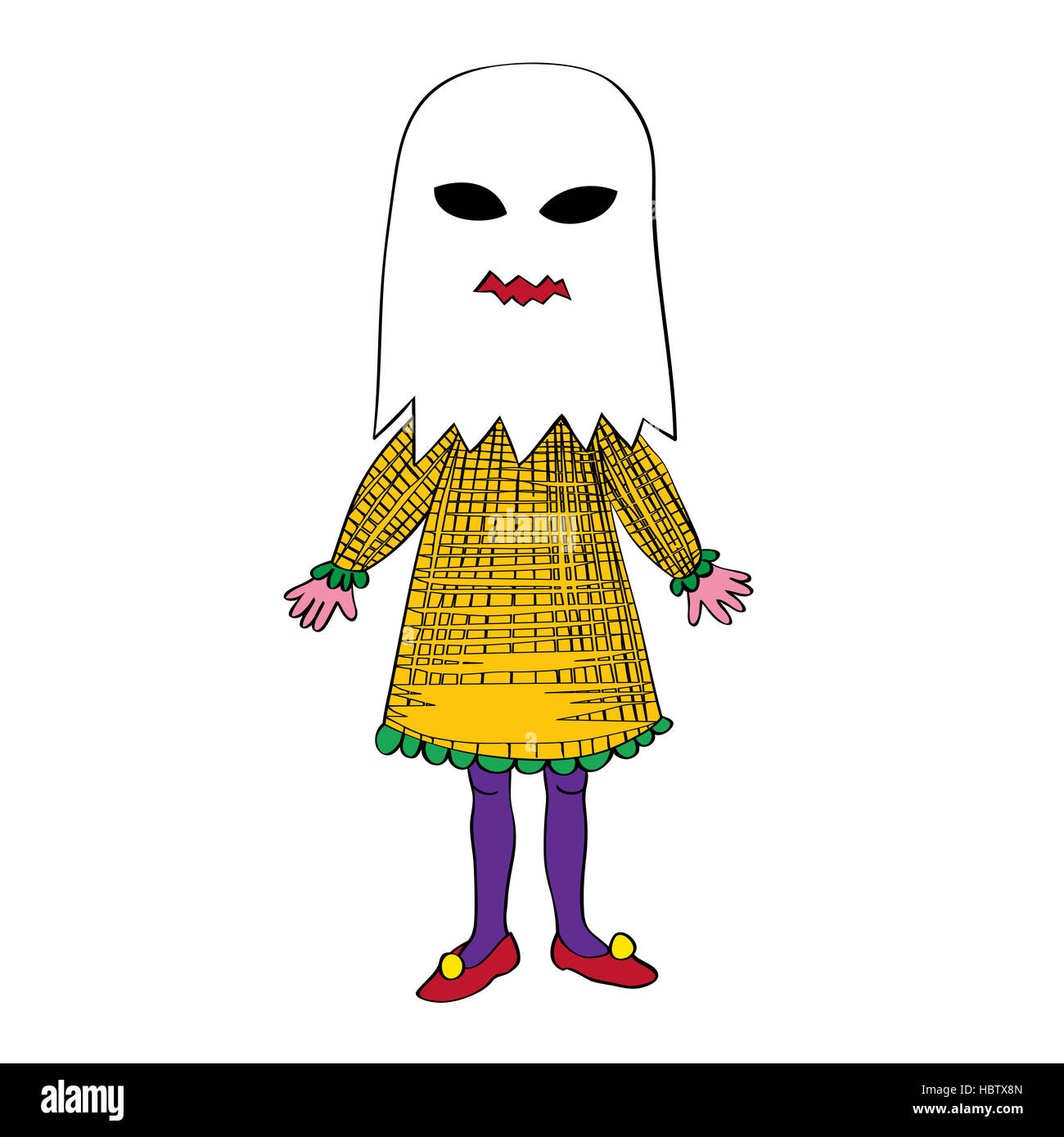 Phantom Maske Stockfoto