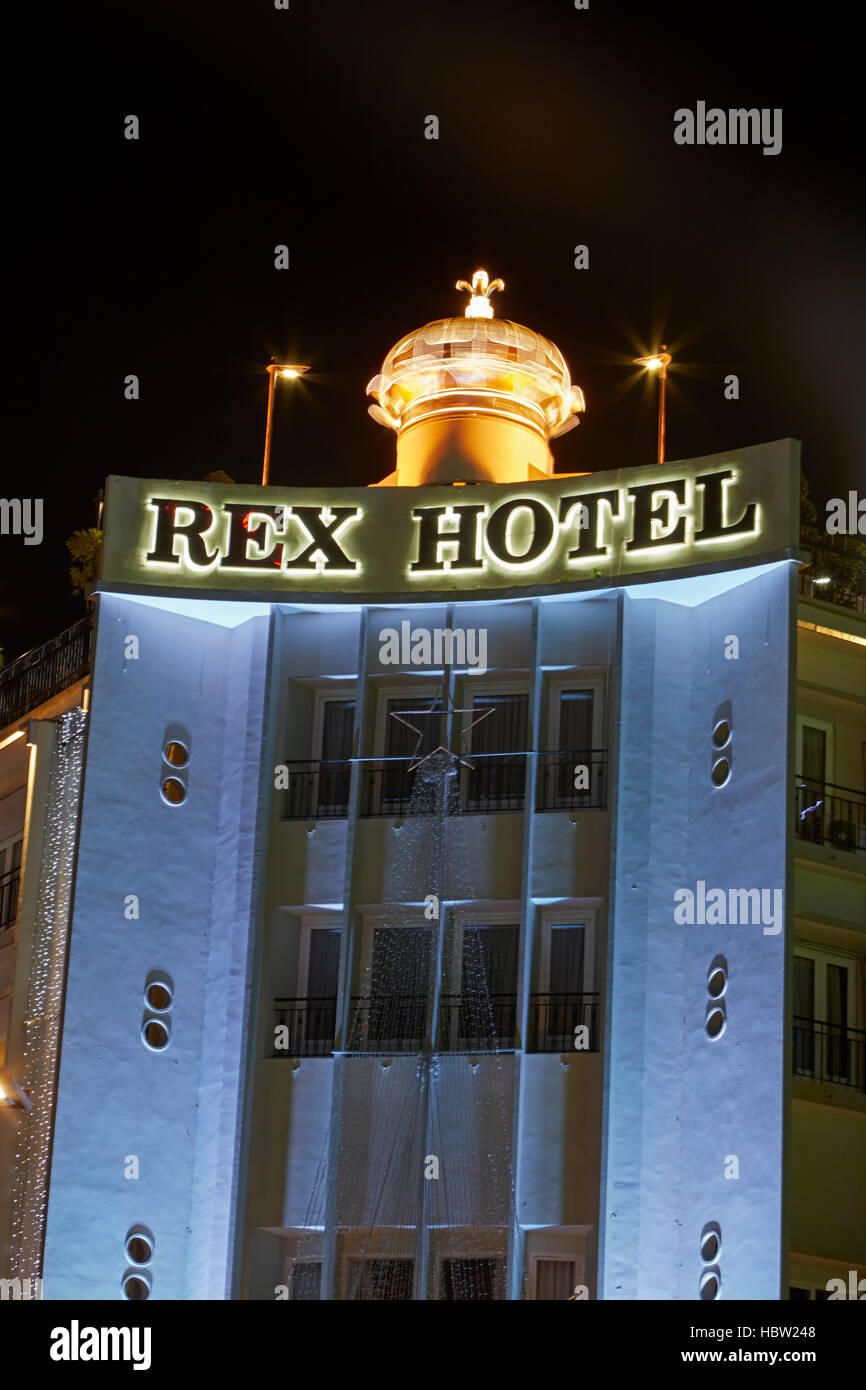 Historische Rex Hotel, Ho-Chi-Minh-Stadt (Saigon), Vietnam Stockfoto
