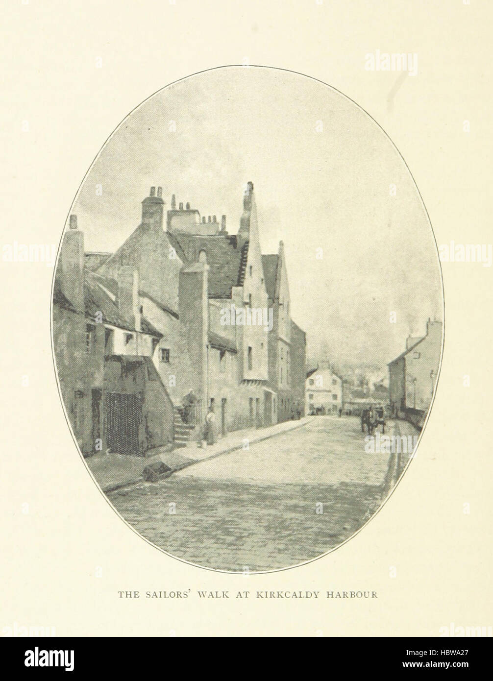 Aufnahme ab Seite 128 von "Fife: bildhaft und historisch; seine Menschen, Burghs, Burgen und Herrenhäuser Aufnahme ab Seite 128 von "Fife malerischen und historischen; Stockfoto