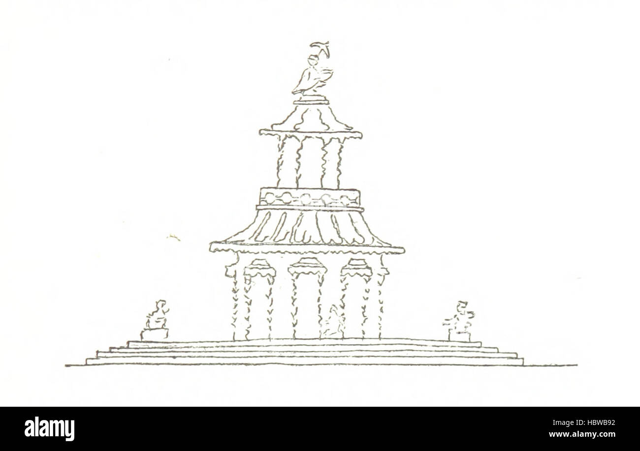 Dieses Bild stammt von Seite 119 von „Le Petit-Trianon“, das die château, Gärten, architektonische Details, Zimmer, Fassaden, Ornamente, umliegende Anlagen, historischer Kontext und kulturelle Bedeutung im Schloss Versailles. Stockfoto