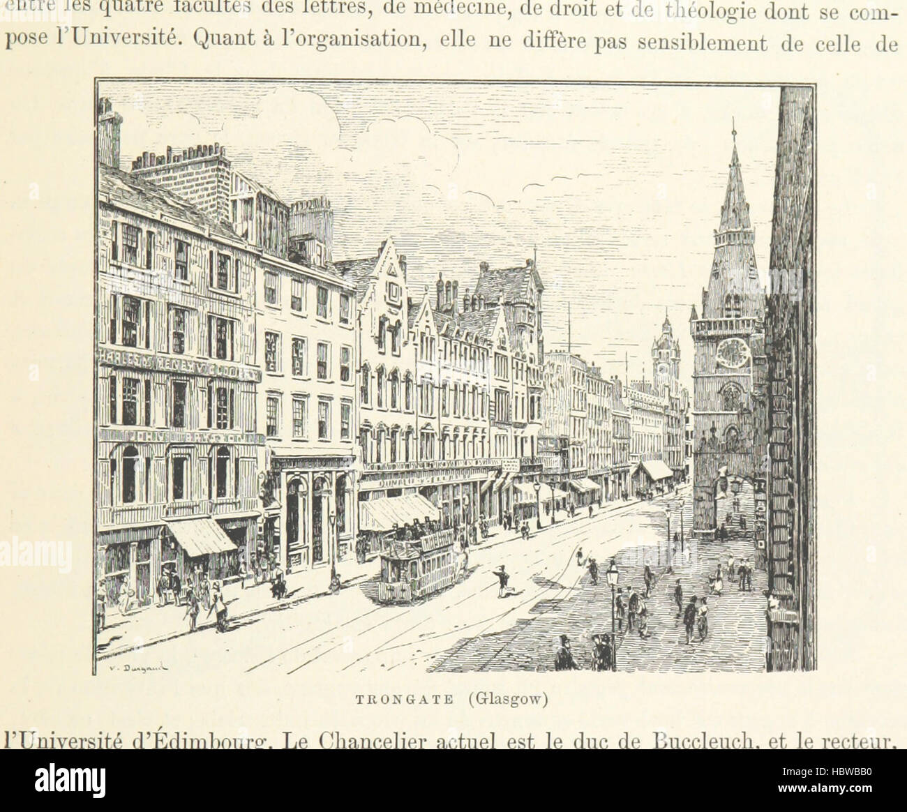 Bild entnommen Seite 595 von "Le Monde Pittoresque et monumentale. L'Angleterre, l'Écosse et l'Irlande... Cartes de Couleur et... Gravuren Bild entnommen Seite 595 von "Le Monde Pittoresque et Stockfoto