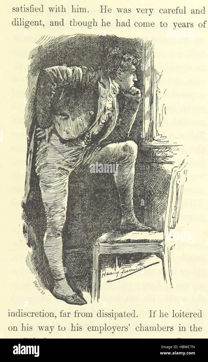 Bild von Seite 63 von "im Gespräch der Stadt. [Ein Roman. Mit Illustrationen von H. Furniss.] " Bild von Seite 63 von "The Talk von der Stockfoto