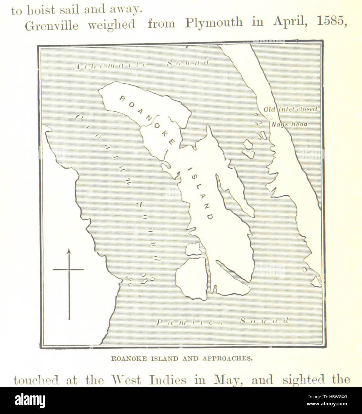 Bild von Seite 30 von "The Making of Virginia und den mittleren Kolonien. 1578-1701... Mit vielen Abbildungen und Karten Bild entnommen Seite 30 von "The Making of Virginia Stockfoto