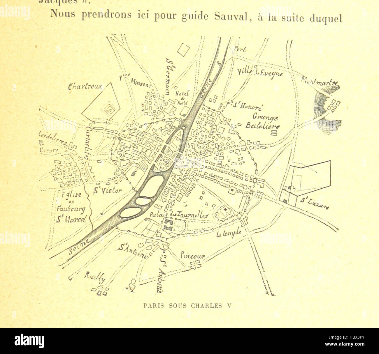 Bild von Seite 49 von "La Cité À Travers Les Âges... 64 Illustrationen de E. Coppin' Bild von Seite 49 von "La Cité À Travers Stockfoto