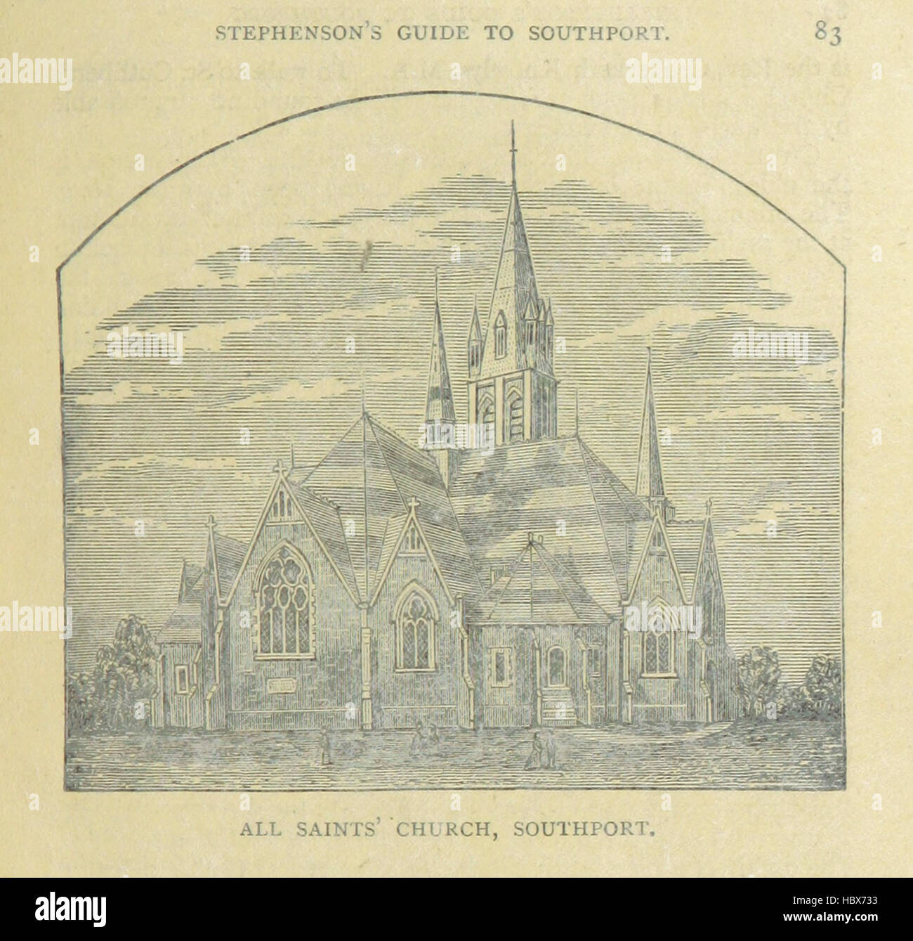 Bild von Seite 102 ' Stephensons neuer Leitfaden für Southport... Mit einer Karte etc. "Bild entnommen Seite 102 von ' Stephensons neue Anleitung zur Stockfoto