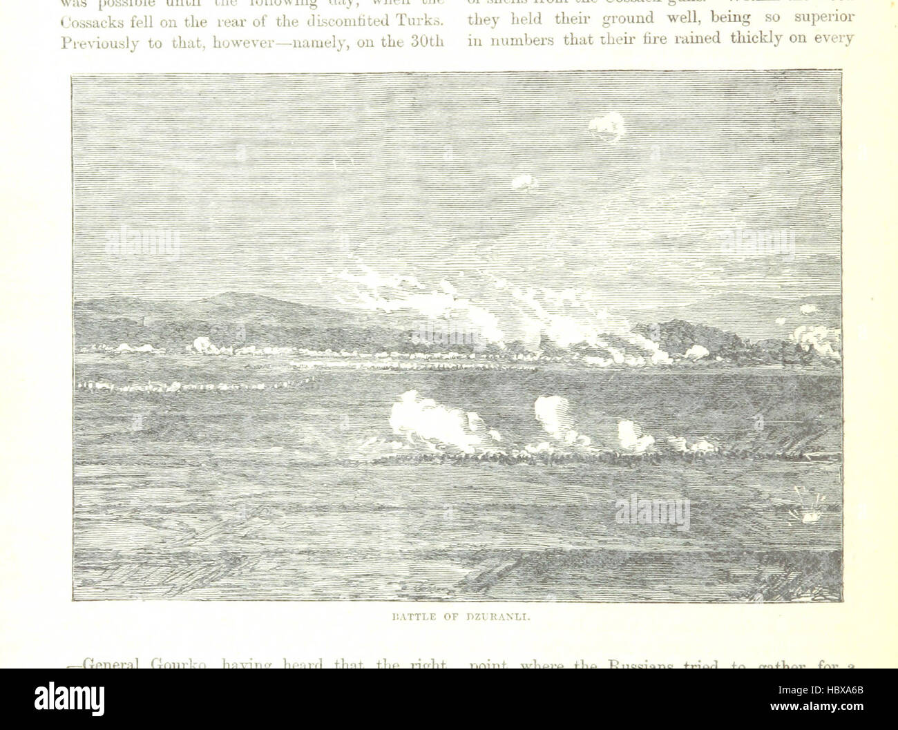 Bild entnommen Seite 364 "[Cassell es illustrierte Geschichte des russisch-türkischen Krieg usw..]" Bild entnommen Seite 364 von ' [Cassell es Illustrated History of Stockfoto